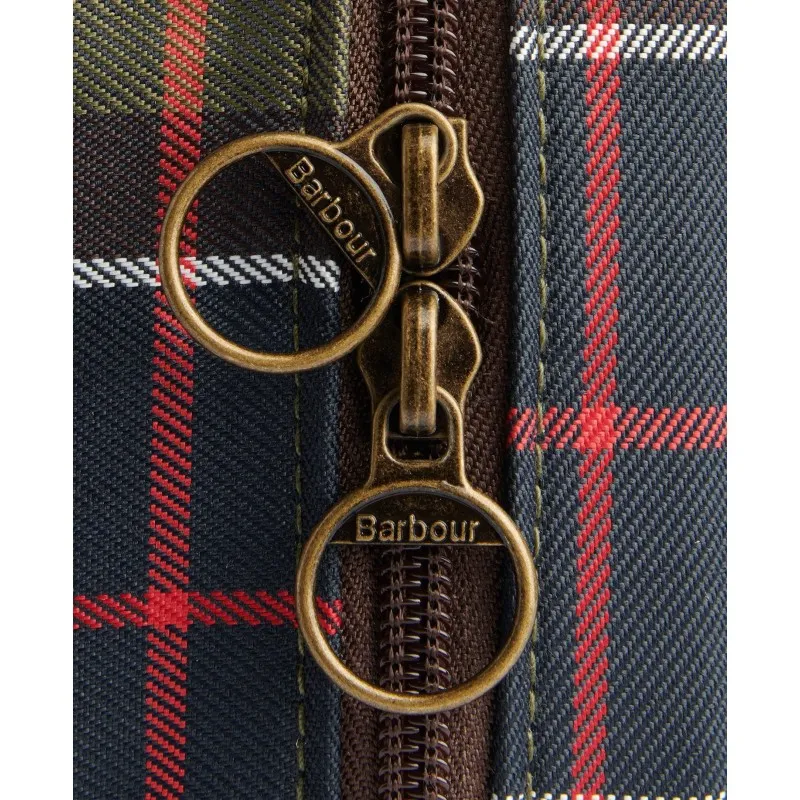 BARBOUR TARTAN MAKEUP BAG