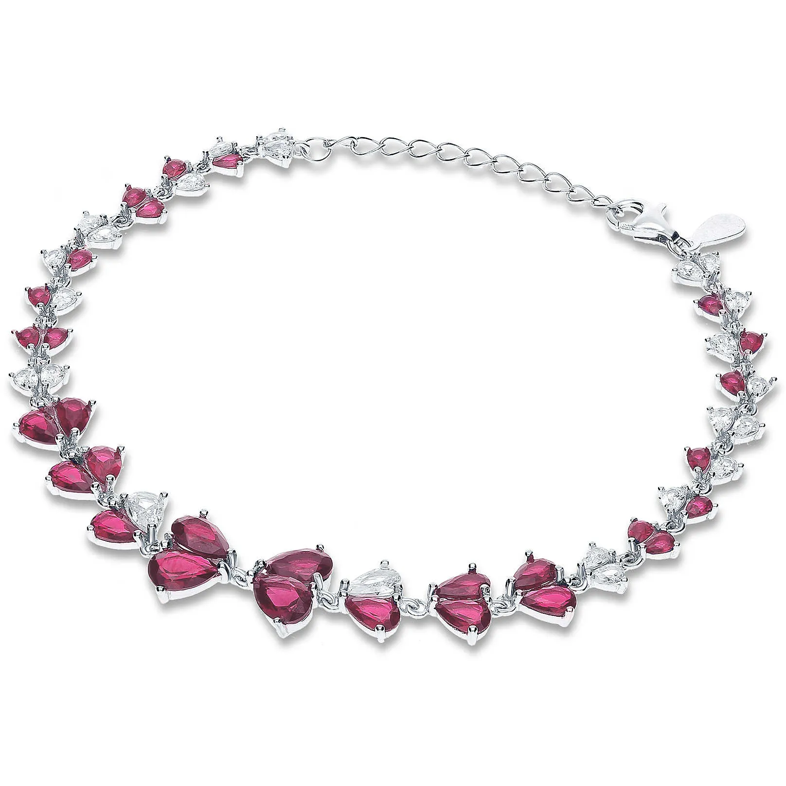 bracciale donna Tennis Argento 925 gioiello GioiaPura