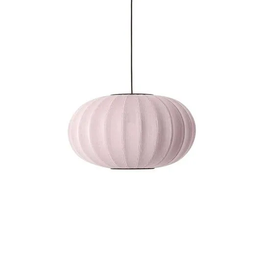 Knit-Wit 57 Oval Lampada a Sospensione Light Rosa - Made By Hand | Acquista online