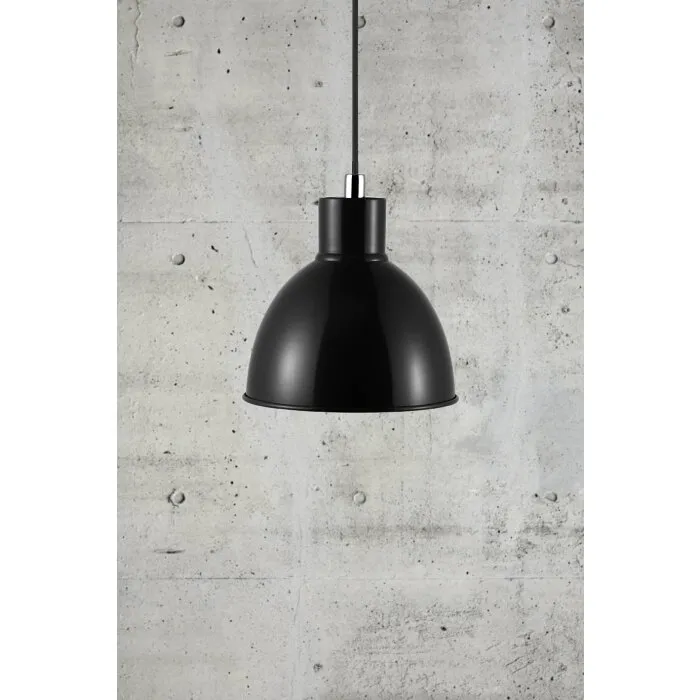 Nordlux POP Lampada a Sospensione Nero, 1-Luce